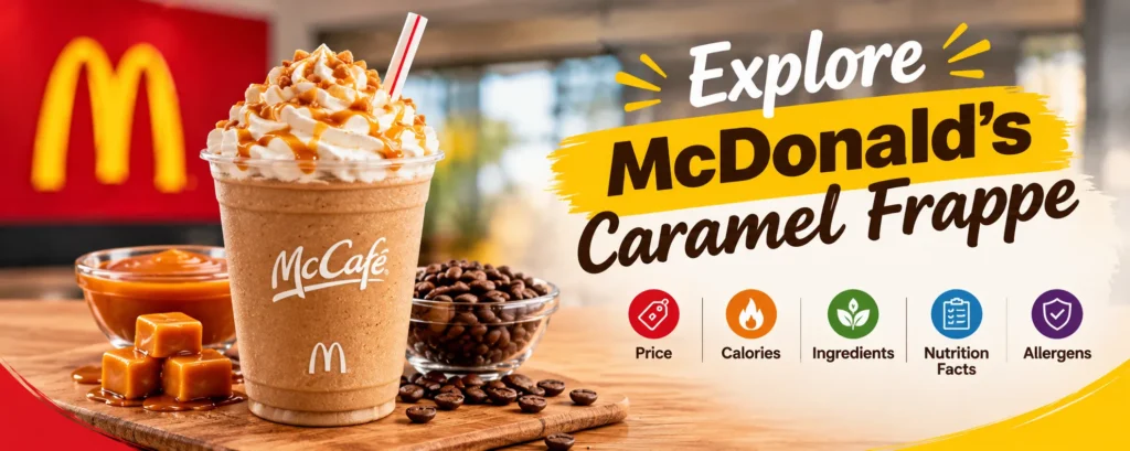 McDonald's Caramel Frappe