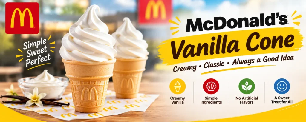 McDonald's Vanilla Cone
