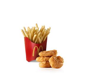 4-Piece Chicken McNuggets Happy Meal